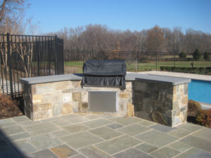 Patio Pavers Barbecue