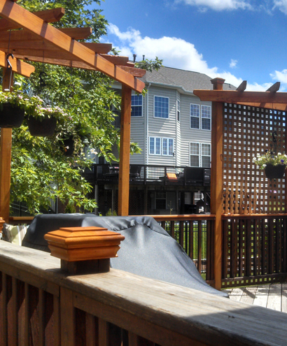 Residential Wood Trellis