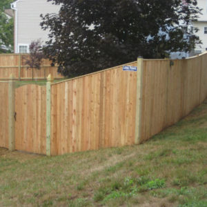 Vertical Board Fence Installation & Design | Long Fence