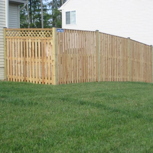 Residential Wood Fence | Wood Fence Panels, Design & Installation ...